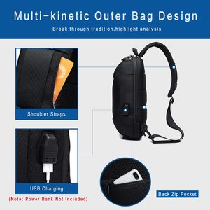 En iyi <span class=keywords><strong>4L</strong></span> artı boyutu boy tasarımcı anti hırsızlık erkek günlük siyah naylon crossbody bel çantası mens için seyahat