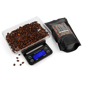 Barista Digital waage mit Timer 3kg Kapazität 0,1g Empfindlichkeit Kunden spezifische Designs-OEM Support LCD-Display - Product Image 2