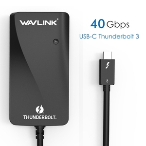 WAVLINK WL-UTA01H Type-C Thunderbolt 3至多屏幕扩展器分离器适配器 - Product Image 5