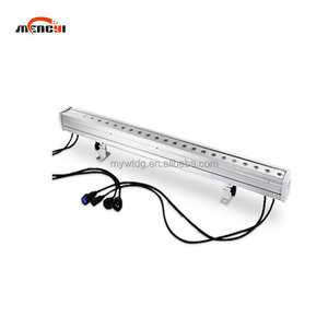Açık su geçirmez IP65 lineer dekoratif duvar ışıkları 36X3W duvar yıkama işık DMX512 alüminyum Led ile