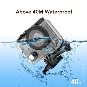 Toptan tip C 4K 1080P dokunmatik ekran spor eylem kamera su geçirmez açık kamera ile WiFi EIS - Product Image 2