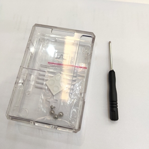 Caja de plástico transparente para Raspberry Pi B +, 2 modelos B y 3 modelos B