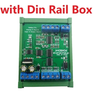 N4DBA06 DC12V 8 Channel Analog <strong>Digital</strong> IO <strong>Module</strong> RS485 <strong>Modbus</strong> Rtu Protocol ADC DAC Analog <strong>Input</strong> <strong>Module</strong>