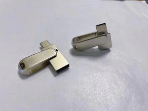 2 in 1 Dual USB C Flash Drive 2.0 tipo-C Memory Stick Thumb Drive per telefoni Android 4GB/8GB/16GB/64GB OTG Metal Flash Disk - Product Image 6