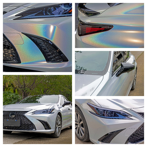 Sanmin PET Crystal Sunflower Yellow Change Changing Paint Protection Vinyl Stickers <strong>Decals</strong> Wraps Films Wrapping Roll - Product Image 3