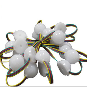 Светодиодный модуль 5050 RGB для светового бокса, 12 В постоянного тока, водонепроницаемый, IP65, с клейкой лентой, для украшения праздничного освещения - Product Image 1