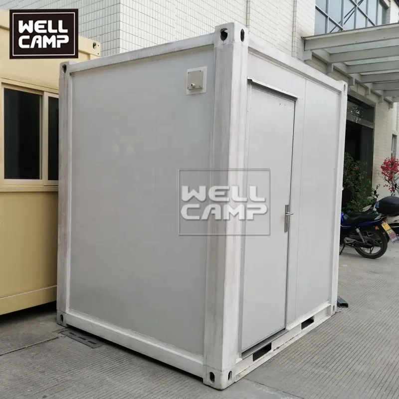 Fast Assemble Container Mobile Toilet in Prefabricated Houses Container Sentry Box Portable Toilet Guard House 3D Model Design