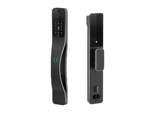 Madde akıllı ev tam otomatik 3D yüz tanıma kilit Tuya App CNC AI görsel interkom parmak izi şifre kartı WIFI - Product Image 2