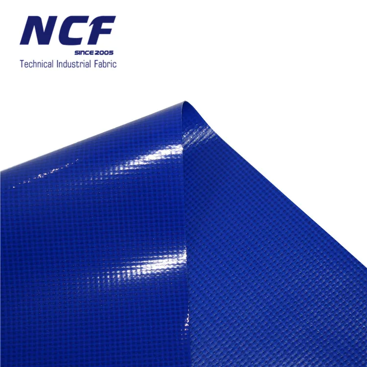 NCF 1000 * 1000d 18*18 630gsm Tela recubierta de PVC flexible para cubierta de camión de tienda