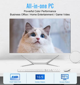 Factory direct sales assembled all-in-one <strong>computer</strong> configuration <strong>computer</strong> 23.8 inch large screen desktop <strong>computer</strong>