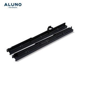 Aluno SF-200 Ventilate <strong>Window</strong> Shutter <strong>Frame</strong> Aluminum and Plastic Clip Black Color Louver <strong>Frame</strong> - Product Image 4