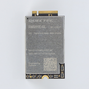 Quectel-RM551E-GL 5GモジュールM.2 3GPP Rel-17 NSA/SAグローバルIoT/eMBB産業グレードGNSS (GPS/GLONASS/BDS) CE/FCC認定