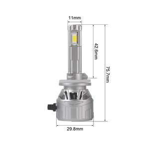 הספק גבוה 12v 9000lm 90w אורות מכונית 880 <span class=keywords><strong>881</strong></span> h27 led מנורה