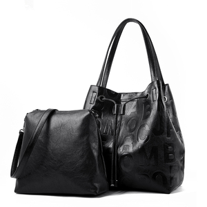 Bán Buôn Thời Trang Ladies Shoulder Bag Borsa Một Tracolla Sacchetto Di Cuoio Coulisse Thương Hiệu Túi Xách Thư Nổi Pu Túi Xách Bộ - Product Image 3