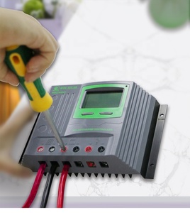 Regulateur 12V 24V 48V USB ЖК интеллигентая (ый) 10A 20A 30A 40A 60A 80A 100A панель солнечной батареи мощности PWM со слежением за максимальной точкой мощности, Солнечный контроллер заряда - Product Image 4