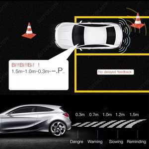 Hesida Factory Car <strong>Reverse</strong> <strong>LED</strong> Parking <strong>Sensor</strong> System Backup Radar Buzzer Warning Alarm Kit <strong>LED</strong> <strong>Display</strong> With 4 Parking <strong>Sensors</strong> - Product Image 6