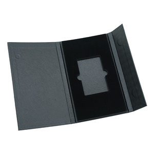 ลิ้นชักกระดาษแบบกำหนดเองได้กล่องแข็งสำหรับบรรจุบัตรเครดิตกล่องซองจดหมาย - Product Image 1