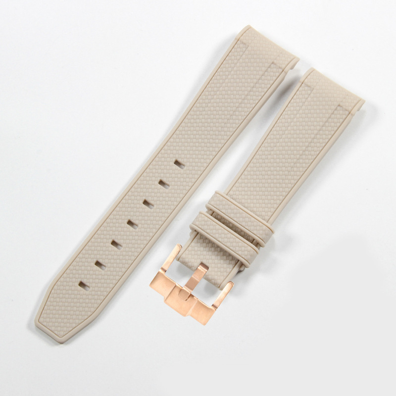 Boucle or rose beige