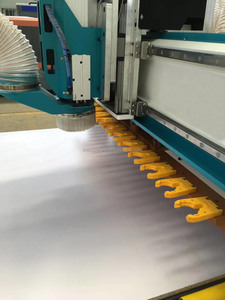 Máquina de tallado de carpintería supercnc 3D, cambiador de herramientas lineal de cuatro cabezales, enrutador CNC ATC con hoja de sierra - Product Image 5