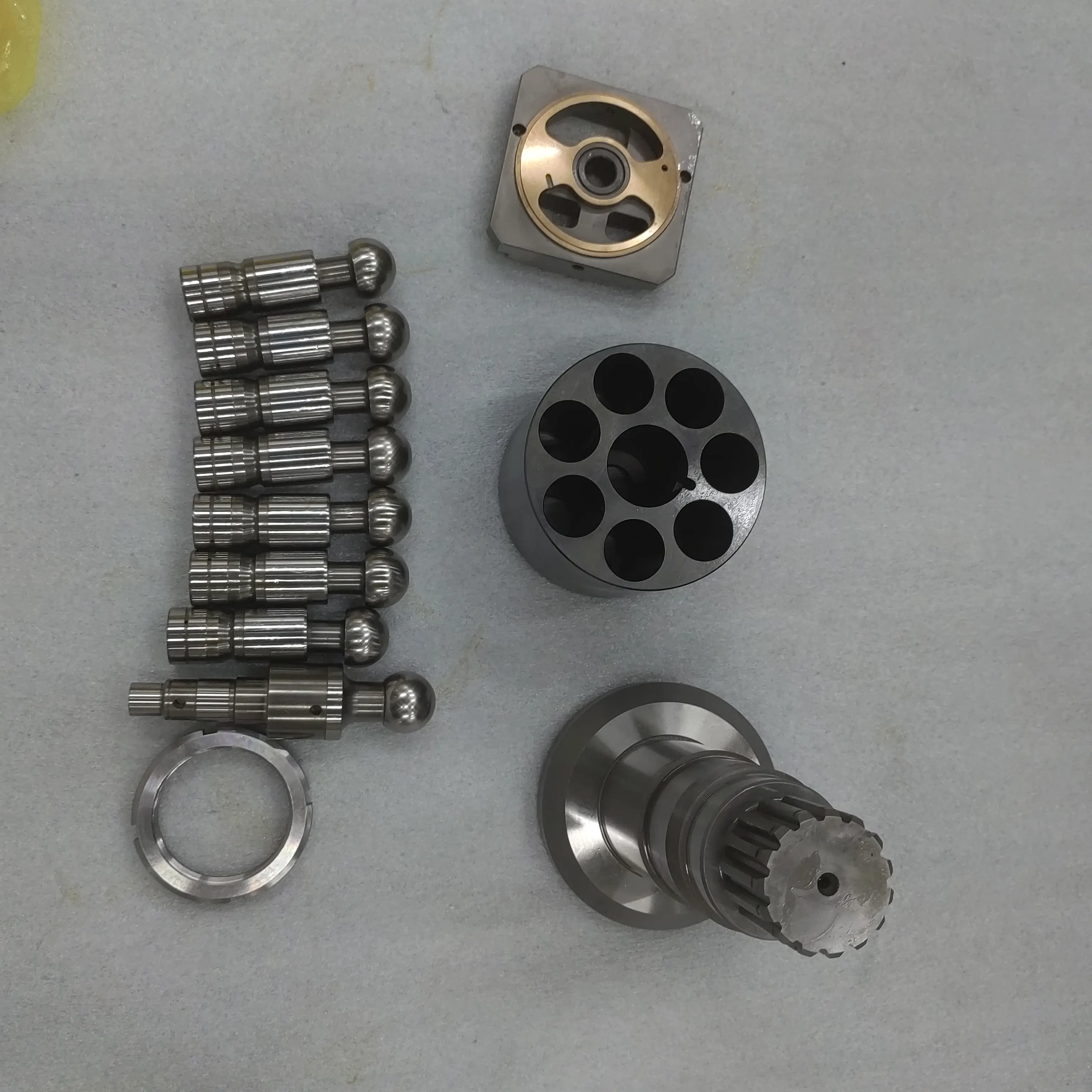 Para GM35VL HPV95 HPV145 KBV112 Kit de ferramentas de reparo da bomba diesel hidráulica Placa de bloco de cilindro
