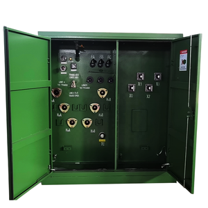 American 23kv 200kva-500kva Box Type Cooper Pad Transformador montado 380V/480V Salida 35kv Entrada para UL IEE - Product Image 1