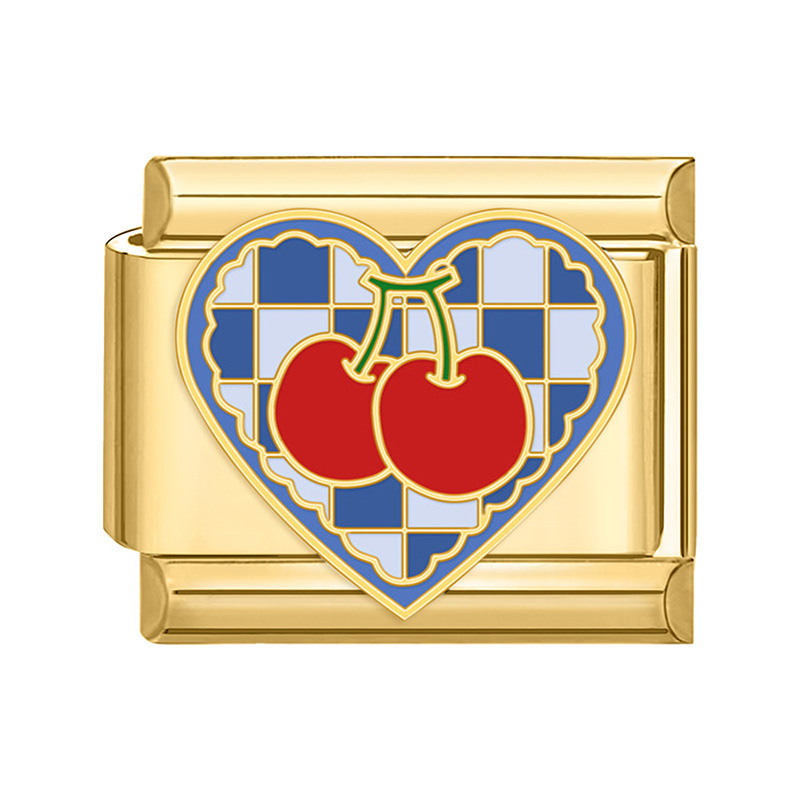 Coeur de cerise sur or