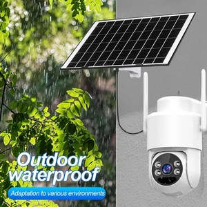 B2B toptan fiyat 8w GÜNEŞ PANELI 18650 pil 4MP PIR insansı algılama Starlight Cctv gece görüş 4G Sim kart güneş kamera - Product Image 6