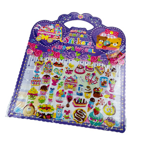 全彩印刷软皮儿童贴纸书儿童彩色书 - Product Image 1