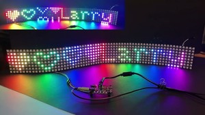 Versicolor 8x8 RGB светодиодная матрица черная доска дизайн - Product Image 2
