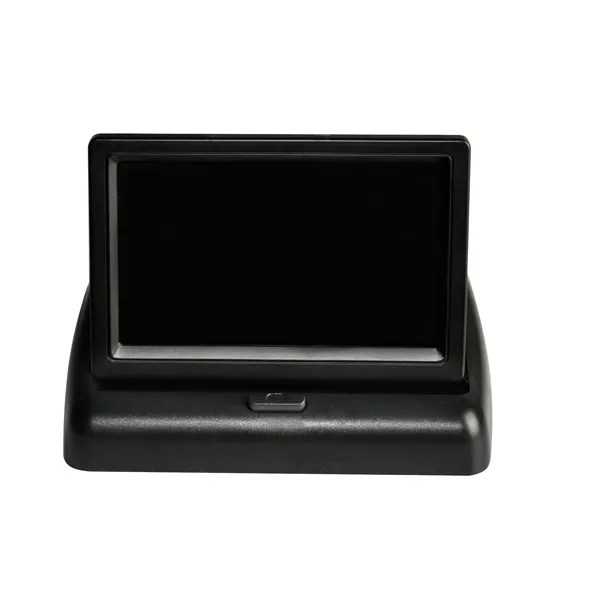 Monitor LCD dobrável para carro com TV de tamanho mini motorizado de 4,3 polegadas