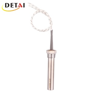 DT Customized Immersion Cartridge <strong>Heater</strong> Cylindrical Hot Rod 220V Heating Element Replacement <strong>Heater</strong> <strong>1</strong>/<strong>2</strong>&quot; Thread - Product Image 1