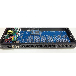DSP4080 New 4-input 8-output Audio <strong>Processor</strong> with FIR <strong>DSP</strong> WIFI for Line Array Stage Use