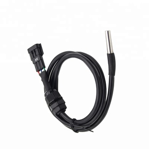 FOCUSENS ODM OEM DS18B20 Sensores de temperatura de acero inoxidable 6,56 FT Sensor Cable Temperatura - Product Image 4
