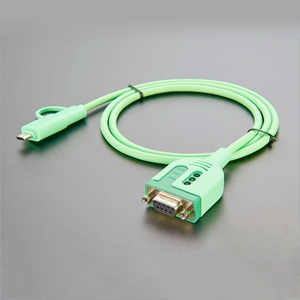 485 RS232 422 DB9 D-Sub femmina A USB un USB-C 3.1 tipo C con chip FTDI cavo convertitore seriale, cavo di programmazione PLC - Product Image 1