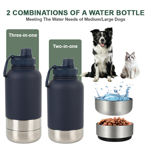Sản phẩm bán chạy nhất 3 trong 1 loại mới arrivalsooutdoor du lịch đi bộ xách tay Pet Dog chai nước cho đồ uống - Product Image 5