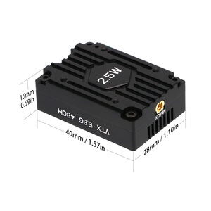 FPV发射器5.8G 2.5W 48CH 25mW/400mW/800mW/1600mW/2500mW/坑赛车无人机视频发射器MMCX IRC - Product Image 6