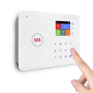 Sistema de alarma de seguridad WiFi + GSM, Control remoto por aplicación, Monitor de alarma de teléfono, fácil operación, teclado táctil, casa inteligente - Product Image 4