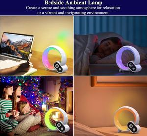 LED küçük Q atmosfer lamba ışık etkisi 14 çeşit sihirli lamba 15 çeşit beyaz gürültü uyku USB başucu hediye gece lambası - Product Image 5