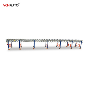 Mobile Mini Width Flexible Roller Conveyor <strong>System</strong> Carbon Steel Frame for Logistics Express Line - Product Image 3