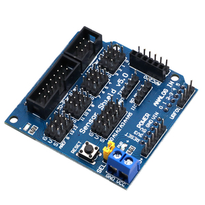 Sensor Shield V5.0 Erweiterungs karte für Arduino Elektronische Bausteine Roboter zubehör Sensor Shield für MEGA R3 V5
