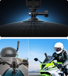 オートバイバンドルユニバーサルパワフルクランプフレキシブル接着マウントInsta360 X2 X3 ONE X X2 X3 ONE R RS - Product Image 6