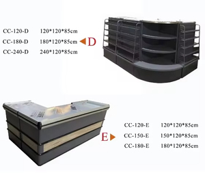 现代木质现金结帐柜台账单柜台商店柜台 - Product Image 2