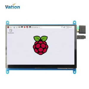 7 "800x480 LCD-Display mit kapazitivem Touch und 5V/2A Mini-USB-Netzteil, kompatibel mit Raspberry Pi und ARM und PC - Product Image 2