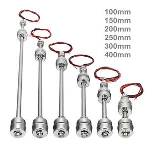 גבוהה כוח 50W נירוסטה לצוף מתג 210mm מים רמת חיישן 12V 24V 100V