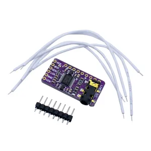 Arayüz I2S PCM5102A DAC dekoder GY-PCM5102 I2S oyuncu modülü ahududu Pi için pHAT formatı kurulu dijital PCM5102 ses kurulu