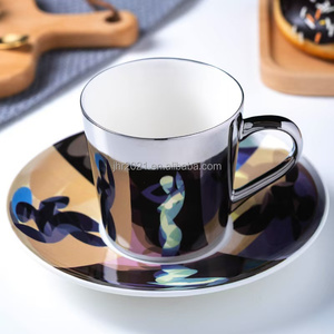 Factory Direct Sale Ceramic <strong>Coffee</strong> Cup Set with Handle Custom Logo Acceptable Kitchen Accessories for <strong>Coffee</strong> Capacity - Product Image 5