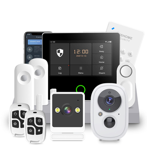 DIY OEM WiFi +4G 24 Hours Day and Night Safety Monitor Smart Home <strong>Alarm</strong> <strong>Security</strong> GSM <strong>Alarm</strong> System Via Smartphone App - Product Image 1