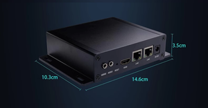 H.265 H.264 4k Hd mi Video Encoder 9-Kanal-Transcodeur 4k Decoder ip Transcoder Iptv