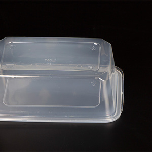 Doorzichtige Rechthoek Wegwerp Maaltijddozen Opslag Voedsel Containers 500Ml Lichtgewicht Voor Snelle Lunch Catering - Product Image 3