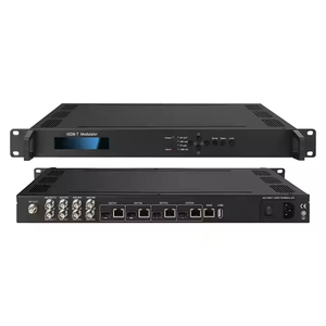 HD Encoder Modulator 2 in 1 8/16/24 HDM1 Inputs, MPEG-4 AVC/H.264 Video Encoding CATV IPTV Transmission by HFC or FTTH